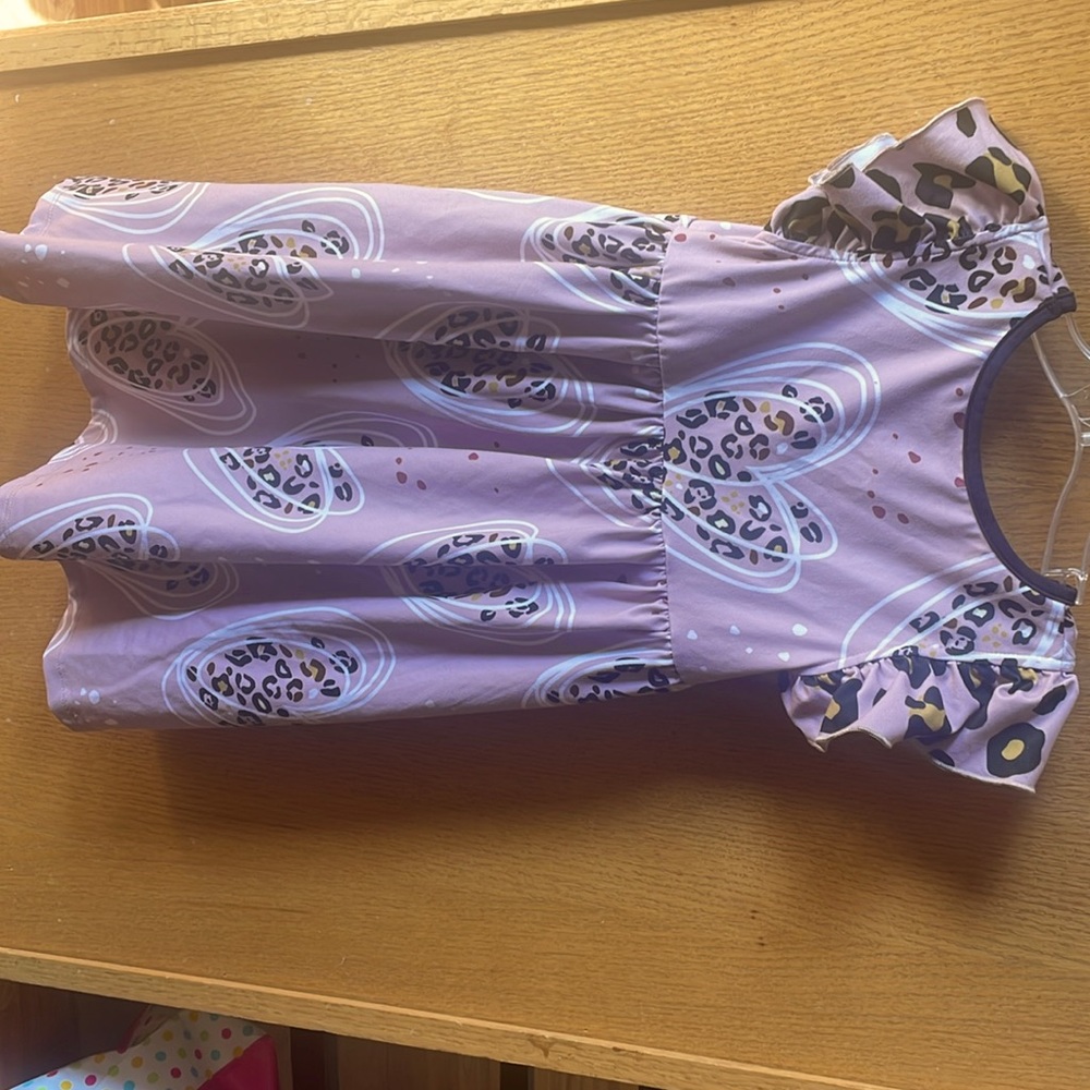 Penelope plum dress